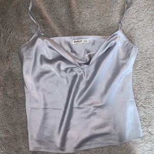 ASOS Lilac Satin Top